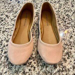 NEW Lucky Brand Women's Blush Ballet Flats size 6.5